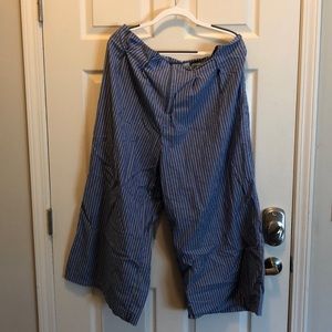 Wide Leg Stripped Pants